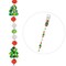 Crystal Lane DIY 7" Lampwork Designer Holiday Glass Bead Mix Strand